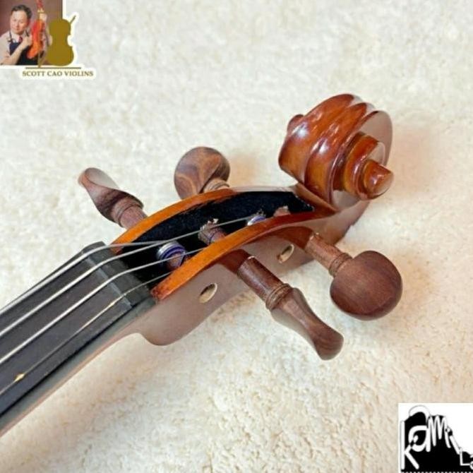 Biola Violin Artistic Series Handmade SCOTT CAO STV P06 1/2 3/4 4/4 PS