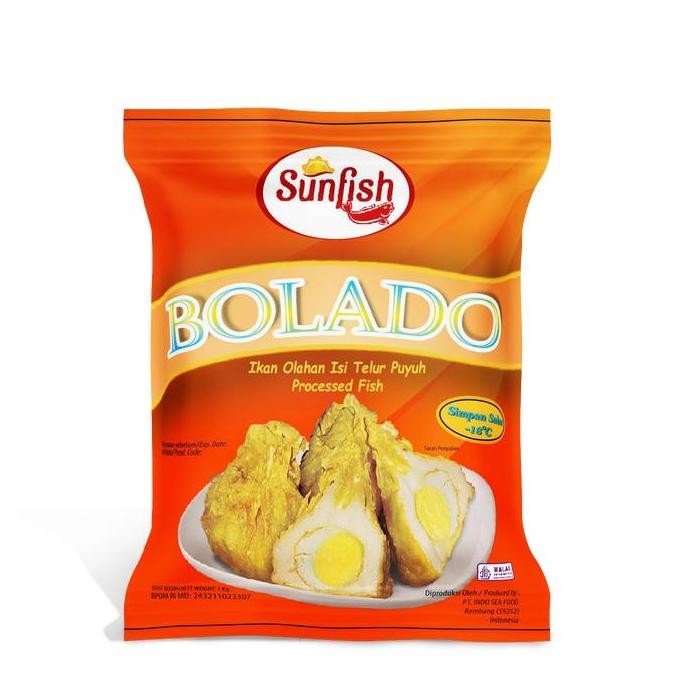 

Produk Baru!! Sunfish Bolado 1kg - Camilan Ikan Isi Telur Puyuh Pedas Gurih
