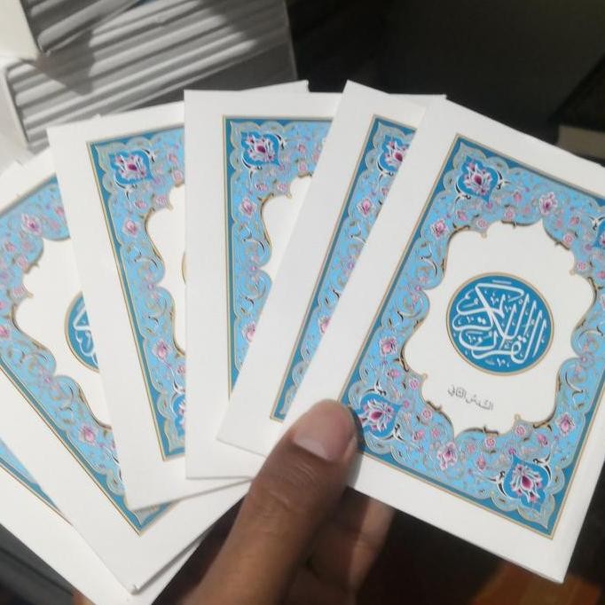 Mushaf Saku Madinah Per 5 Juz Original / Quran Saku Madinah Mujazza'