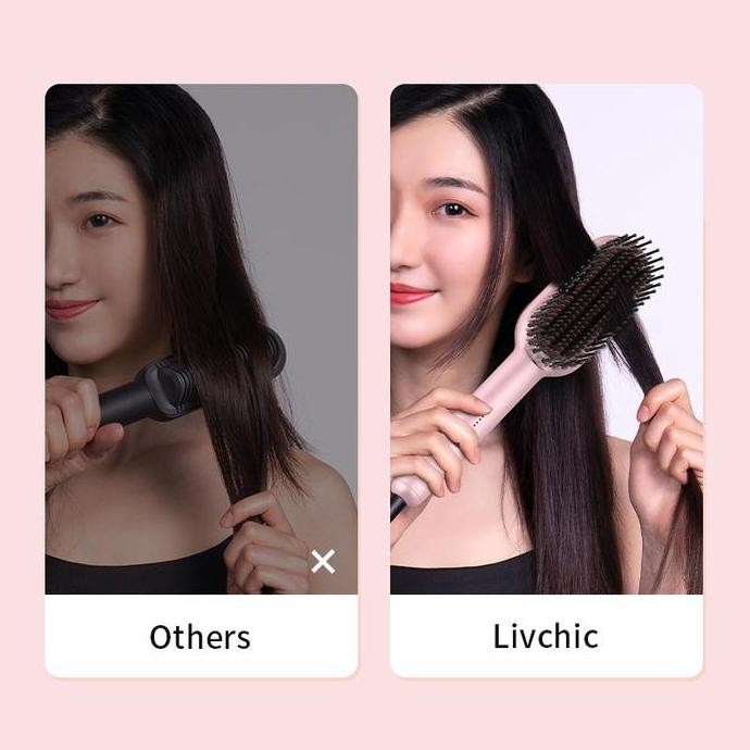 KIIP X LIVCHIC CATOKAN SISIR PELURUS RAMBUT LB401 54 WATTS