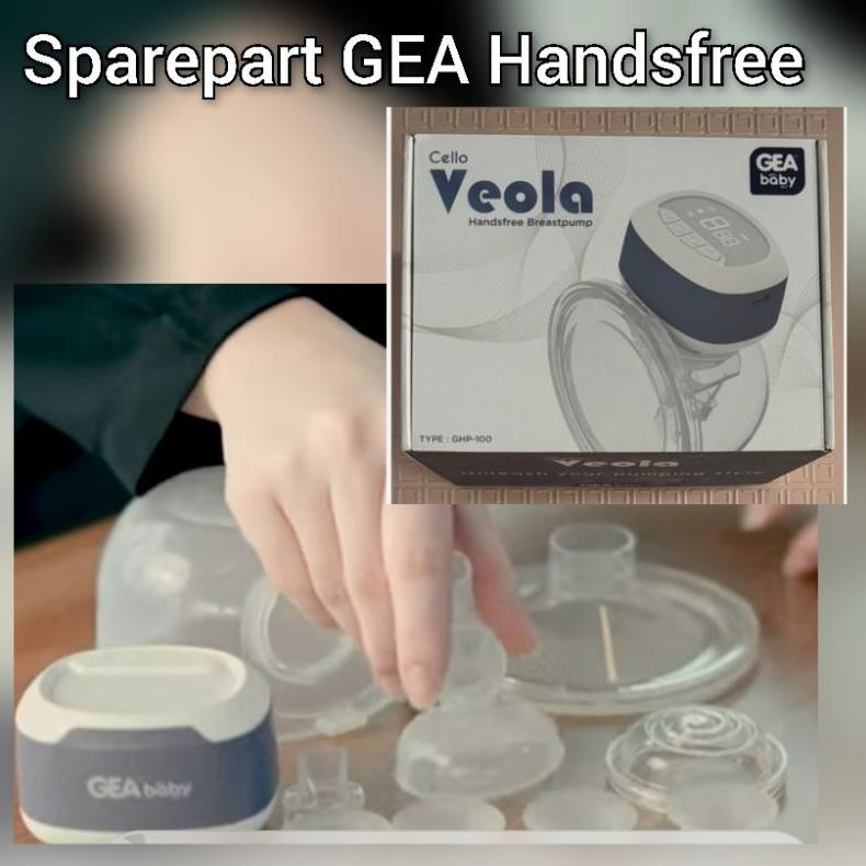 Sparepart Pompa Asi GEA Wearable Handsfree Veola Valve Diafragma GEA Breast pump spare part