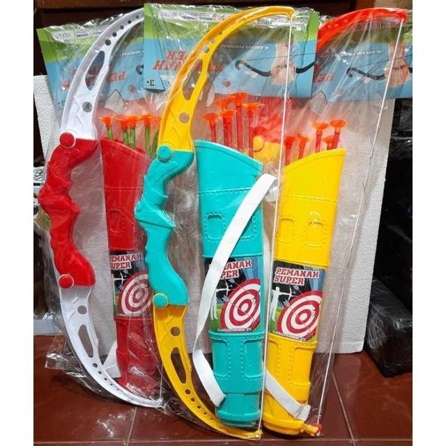 Kado mainan anak Panahan dan tas busur besar / Mainan Archery set anak