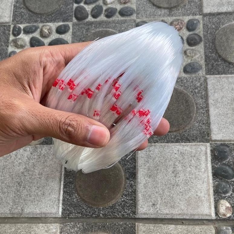 Ez23 Senar Layangan Gapangan Bening Cap Ikan Marlin Ukuran 200 Senar Pancing Senar Manik Manik Viral