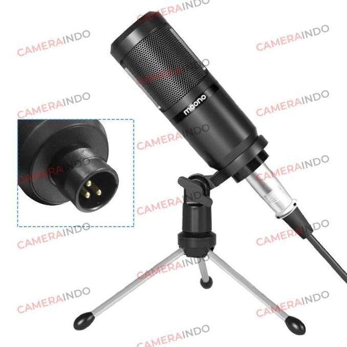 Mic Maono Au-Pm360Tr Condenser Xlr Plus Stand Kit Recording Mic