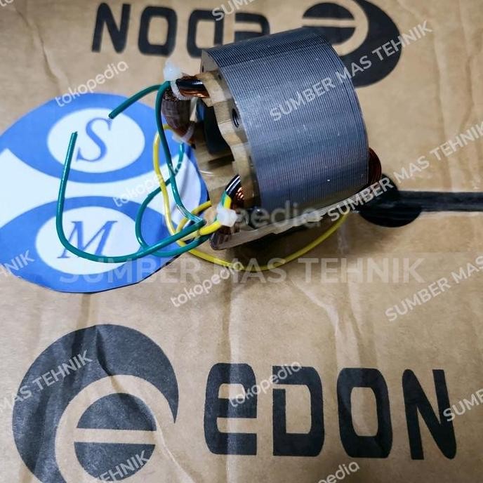 Terbaru (1) STATOR BOR TANGAN ED5-3810 BANTALAN EDON 3810 STATOR MESIN BOR EDON ED sumbermte Ayo Bel