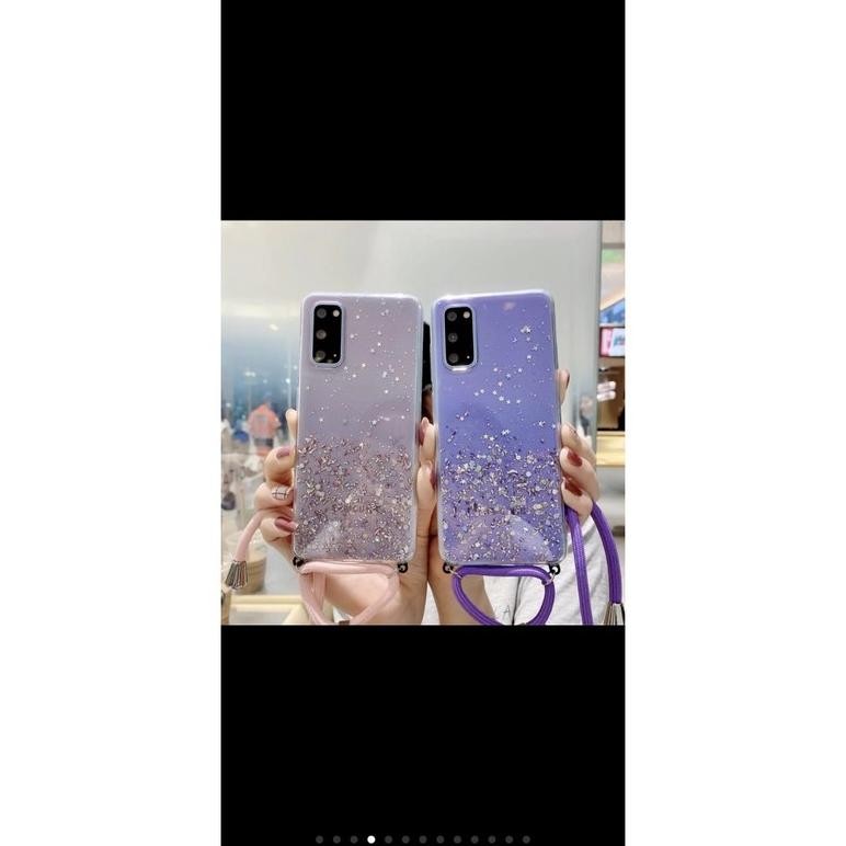 Berkualitas Vivo V21/X60/X60 Pro/V7/Y53/V7+/V11/V11 Pro/V17 Pro/Y53S Case Tali Gantungan Nagita Glit