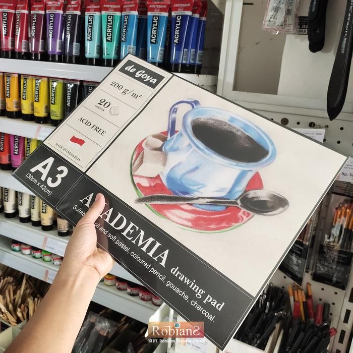 

Sp Kertas Gambar - De Goya Akademia Drawing Pad Uk. A3 200 Gsm