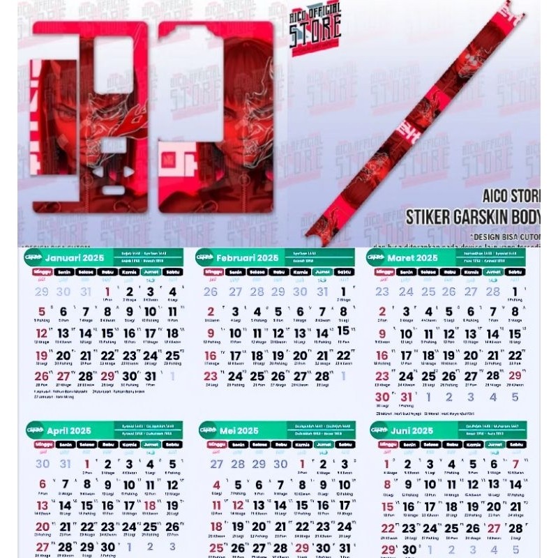 

Presisi Terlengkap Kalender Baru Tahun 2025 B80 24 Stiker Full Premium Bisa Custom Dan COD Wrap Skin