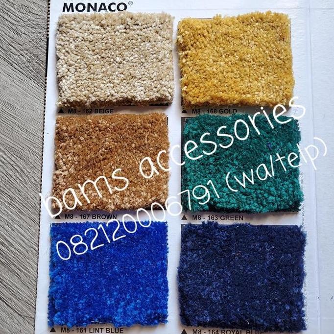 Karpet Monaco meteran murah