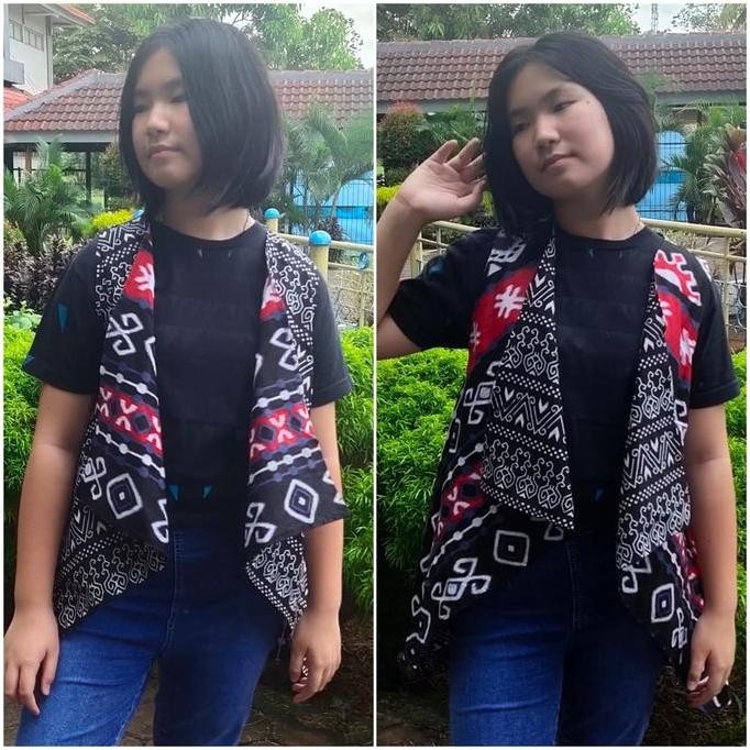 effi bolero batik rompi bolak balik