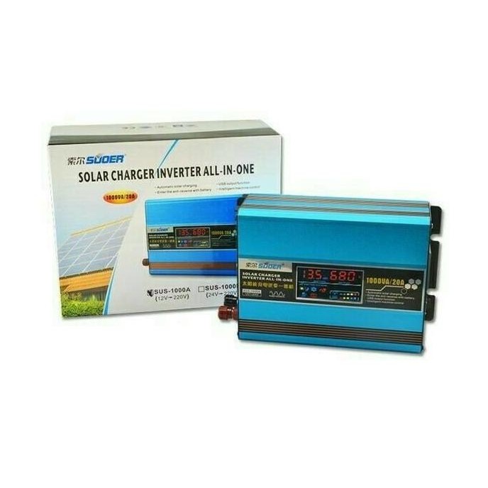 suoer power inverter 1000 watt solar controller charger solar panel