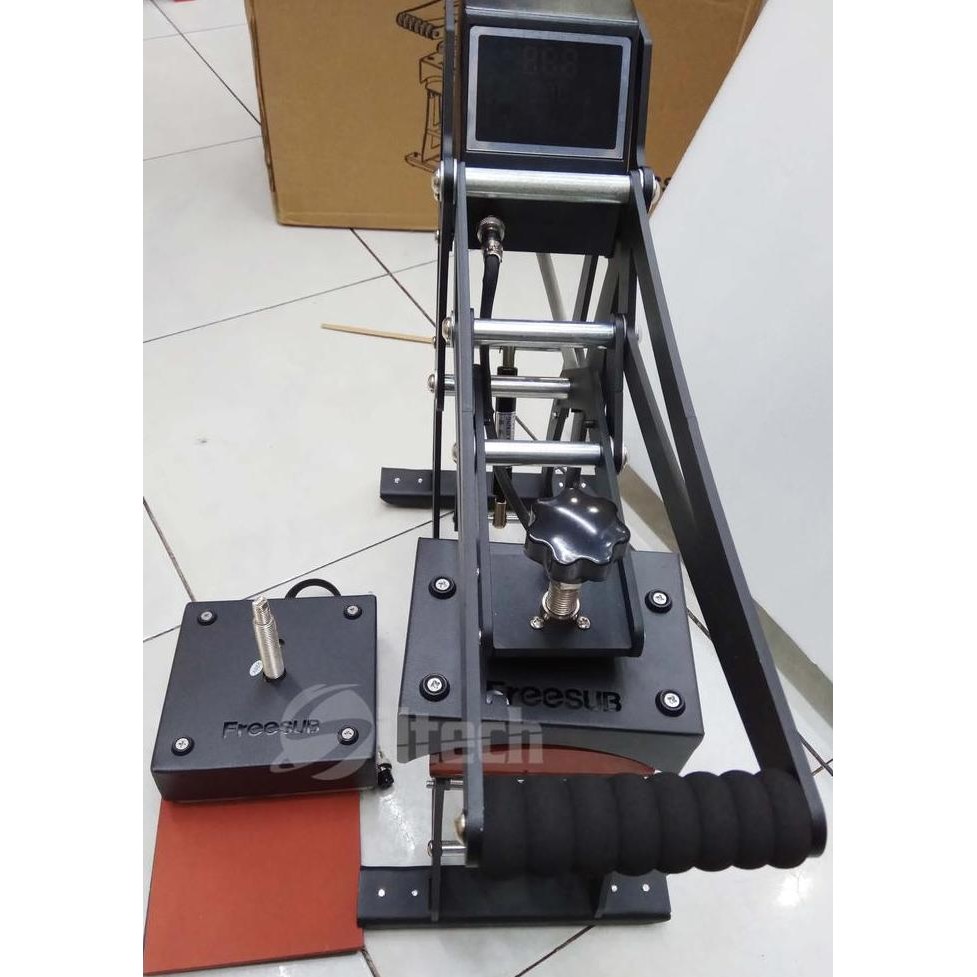 Mesin Press Topi 2in1 / Mesin Press Topi & Label / Mesin Press Label / Touch Screen Terlaris