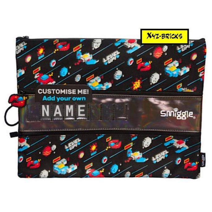 

TERLARIS - SMIGGLE 442460 - Fave A4 Id Pencil Case Black