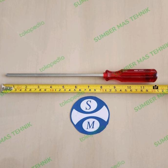 Update (1) OBENG GETOK PLUS 300MM OBENG GEDOR PLUS PANJANG 300MM sumbermte Ayo Beli