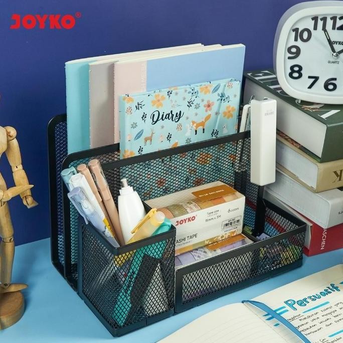 

Desk Set Stationery Stand Tempat Alat Tulis Bolpen Pensil Joyko DS-21