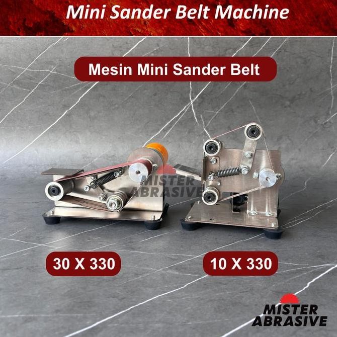 MESIN AMPLAS BELT 10X330 30X330 MM ELECTRIC MINI SANDING MACHINE MULTIFUNCTIONAL SANDER GRINDER ORIG
