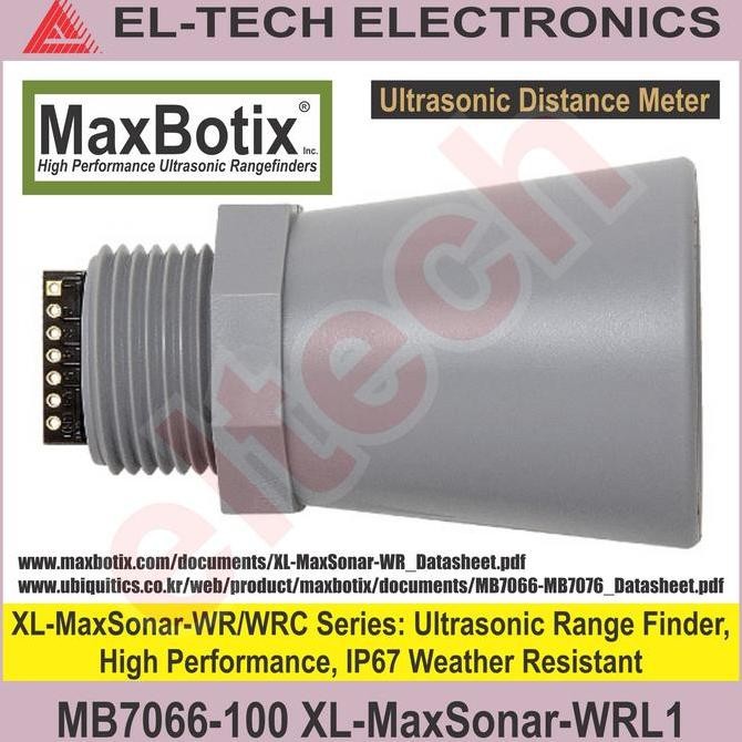 MB7066 7066MAXSONAR ULTRASONIC RANGE FINDER DISTANCE SENSOR UKUR JARAK ORIGINAL DAN TERPERCAYA