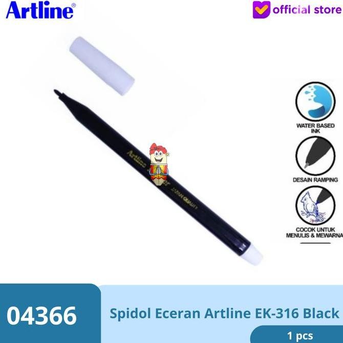 

{{{{{{] Artline Spidol Kecil Marker EK-316 Black / Hitam