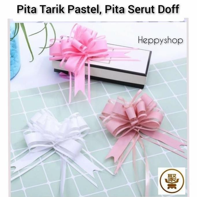 

Produk Terbaik] Pita Tarik Pastel, Pita Serut Doff