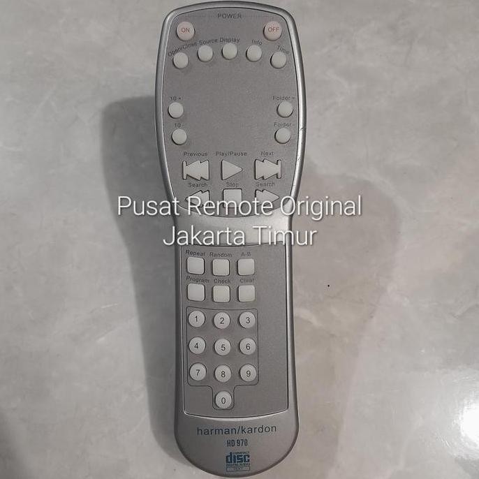REMOTE REMOT AUDIO SYSTEM HARMAN/KARDON HD970 ORIGINAL HARMAN KARDON ORIGINAL DAN TERPERCAYA