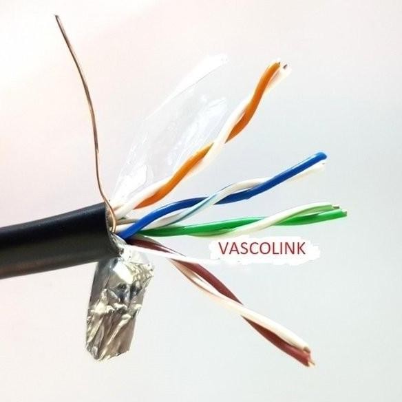 UTP 30 METER KABEL LAN OUTDOOR UTP VASCOLINK CAT5E UTP 30 METER