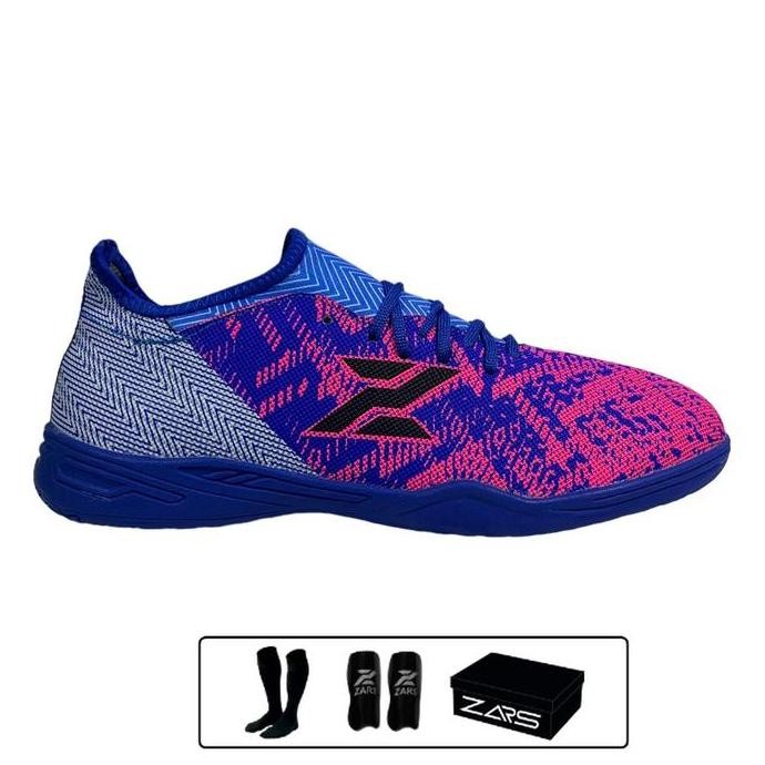 NEW Zars Sepatu Futsal Nova Strike FG Pink Blue Original sepatu  futsal sepatu  futsal sepatu  futsa