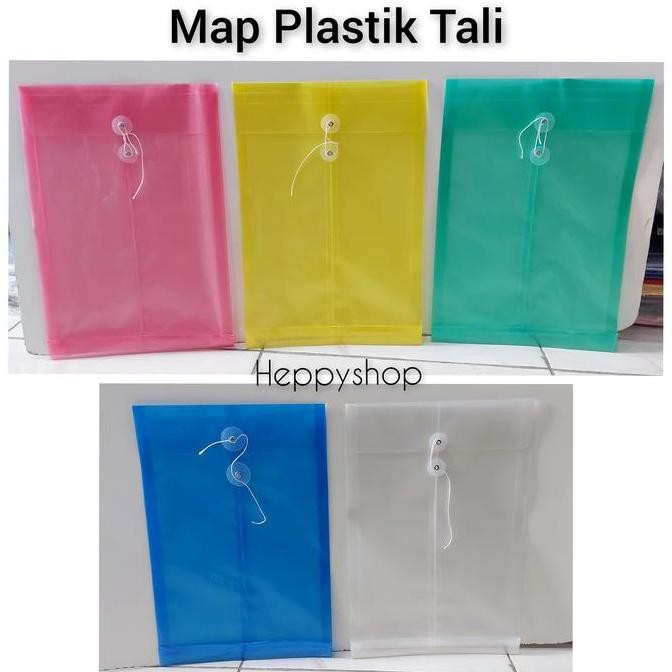 

siap kirim] Map Plastik Tali