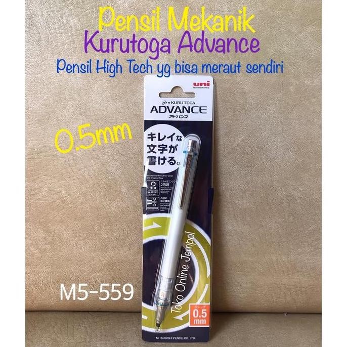 

BEBAS ONGKIR - ATK0746KT 0.5mm Kurutoga Advance Pensil Mekanik M5-559 Mechanical Art