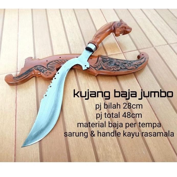 Pisaau Kujang Baja Per Jumbo Nugi