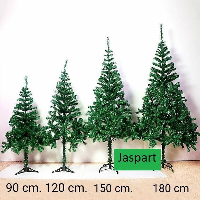 siap kirim] [150 cm] POHON NATAL PORTABLE POHON NATAL POLOS PVC - 150cm