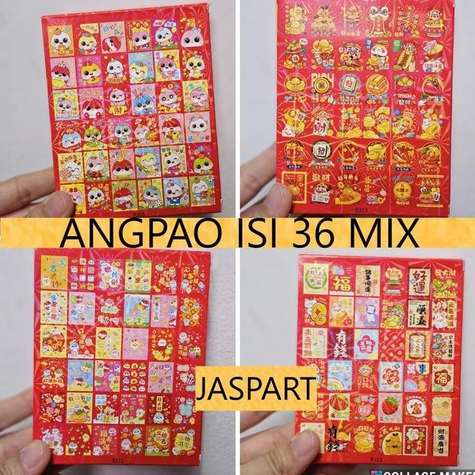 

+++++] ANGPAO IMLEK SHIO ULAR 2025 ISI 36 LEMBAR