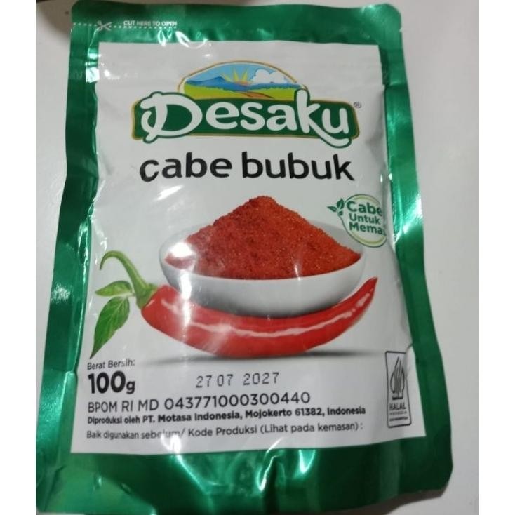 

Desaku Cabe Bubuk 100 Gram