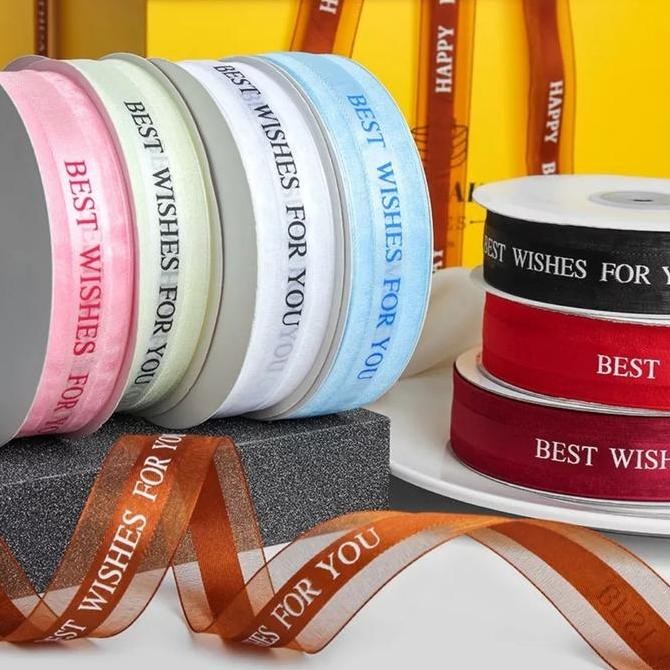 

populer] Pita Organdi Best Wishes For You