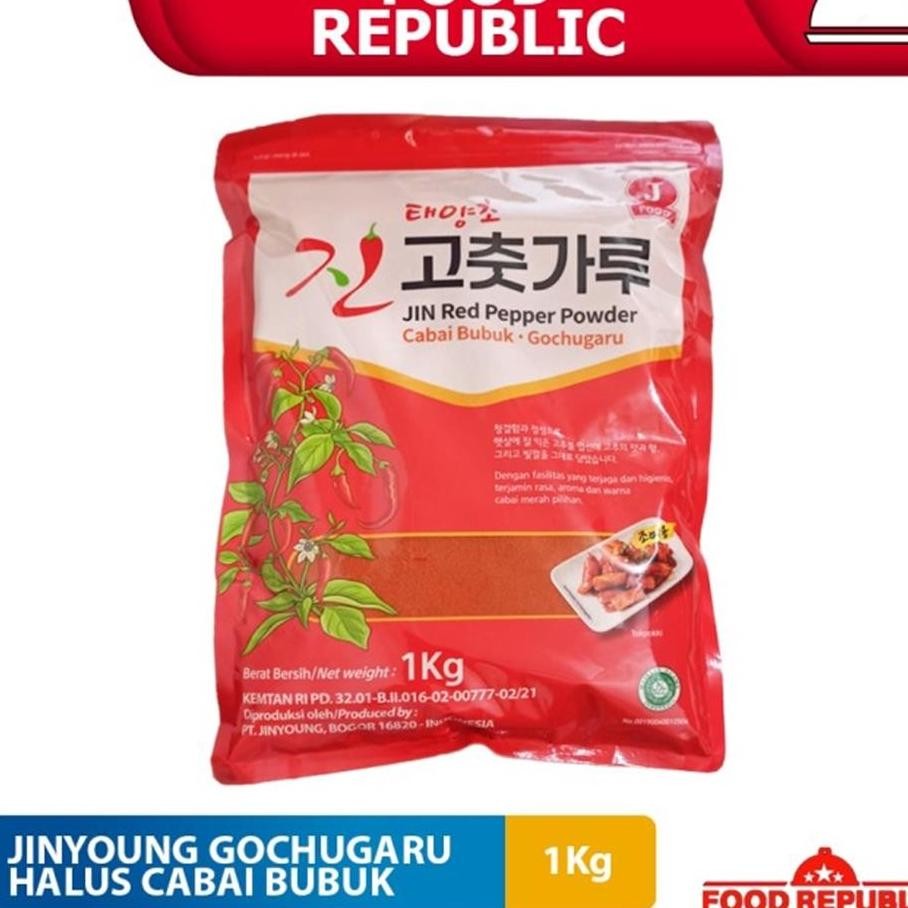 

Jinyoung Gochugaru Halus 1 Kg Cabai Bubuk Red Pepper Powder Cabe Korea Untuk Kimchi