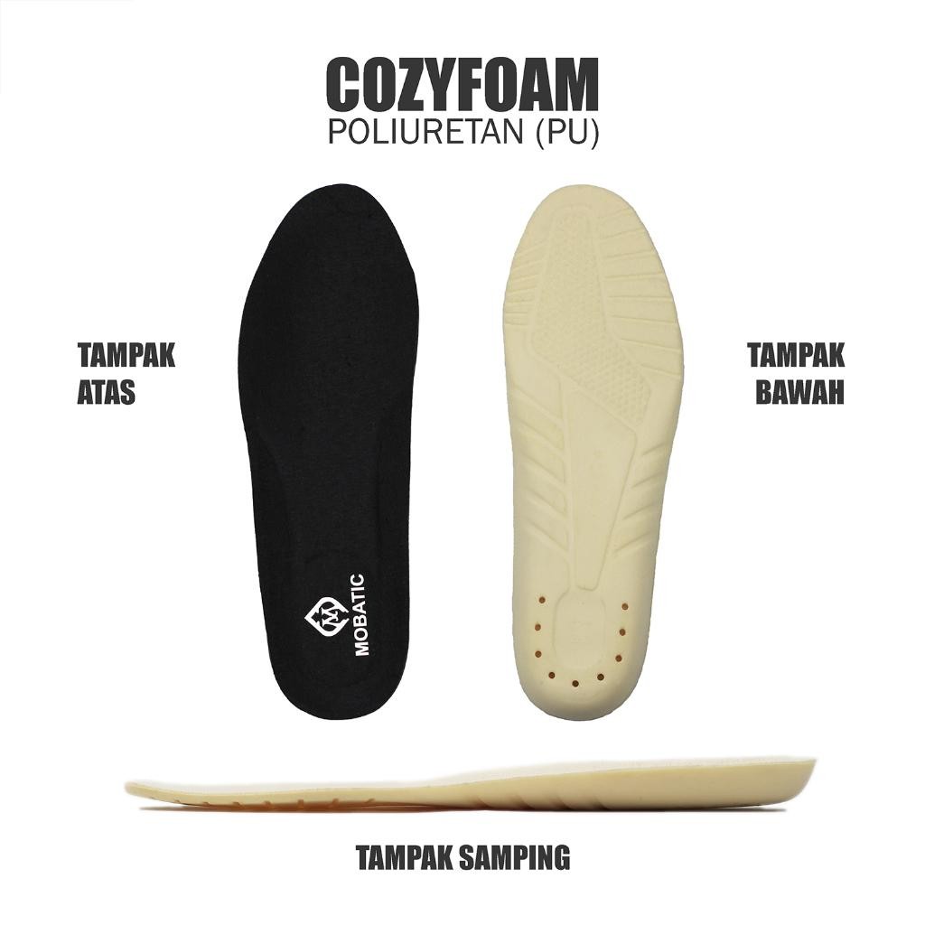 Ews Mobatic Fenom All White || Sepatu Pria / Wanita