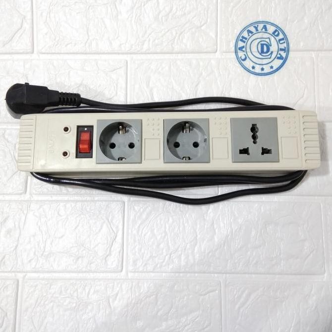 Stop Kontak Branden Stahl 3 Lubang Terbaru