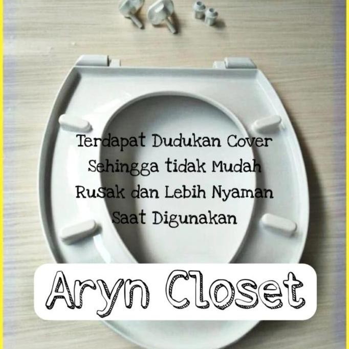 Tutup Closet Duduk / Cover Closet / Untuk Toto Terbaru