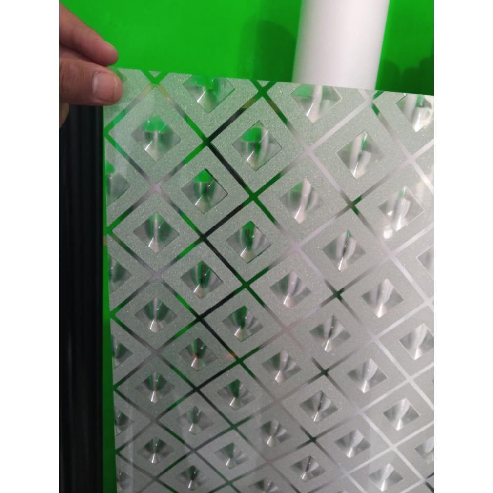 MURAH Stiker Sandblast Motif/Sticker kaca jendela