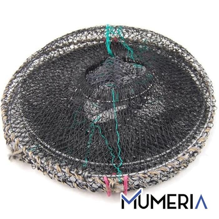 FT Bubu Perangkap Ikan Bulat 30 cm Jebakan Jaring Jala Udang Lipat Sungai