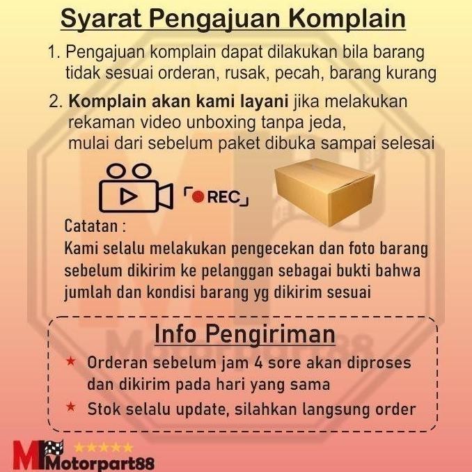 PIRINGAN DISC CAKRAM REM DEPAN JUPITER Z1 3 LUBANG BAUT VEGA FORCE KNZ murah