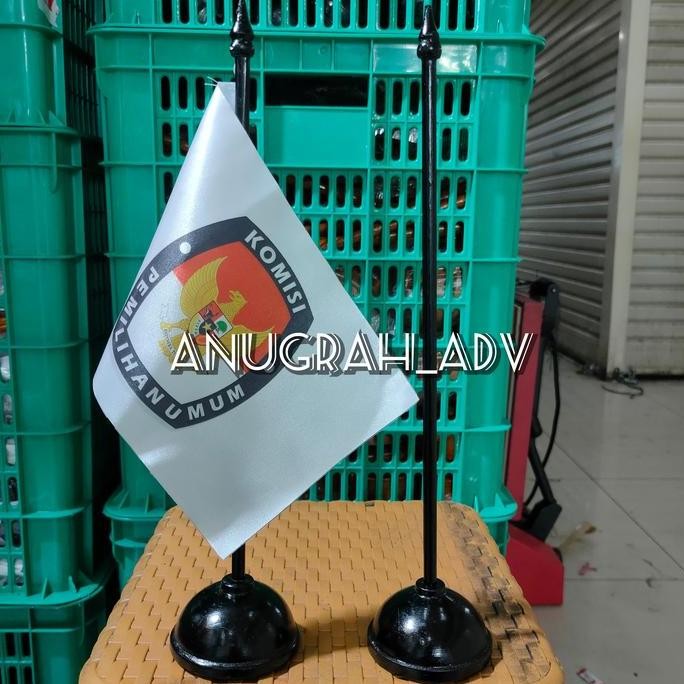 

ready !!! tiang+bendera meja KPU