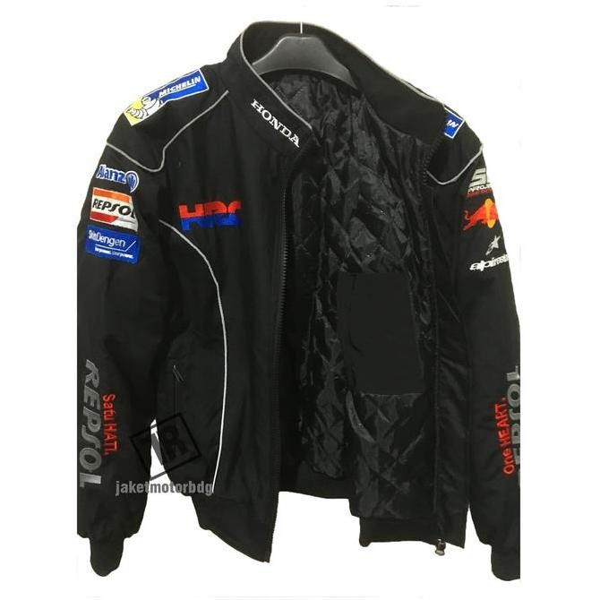 jaket motor Honda HRC team