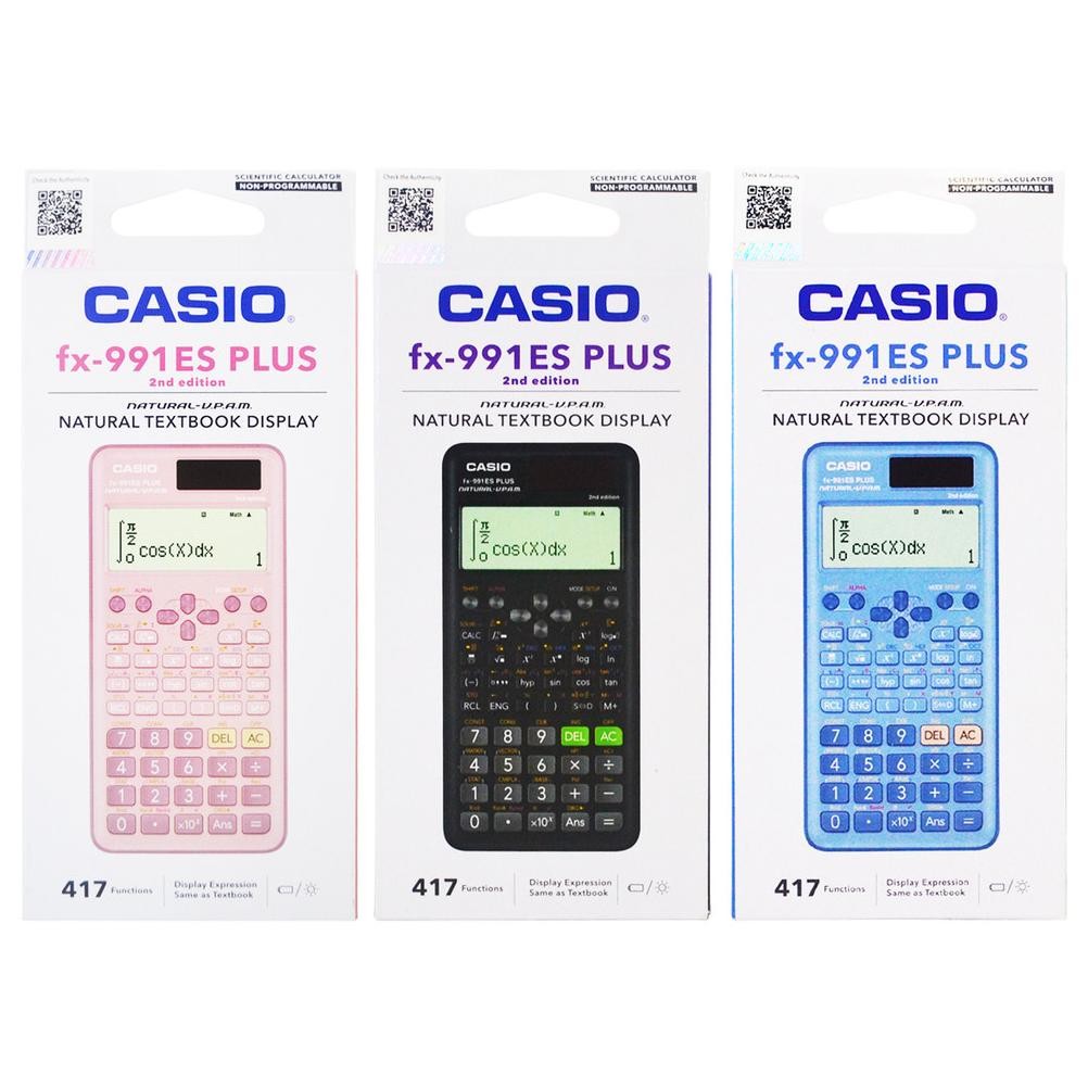 

Readyy!! Kalkulator Ilmiah CASIO fx-991ES PLUS Scientific 2nd Edition Calculator 991 ES