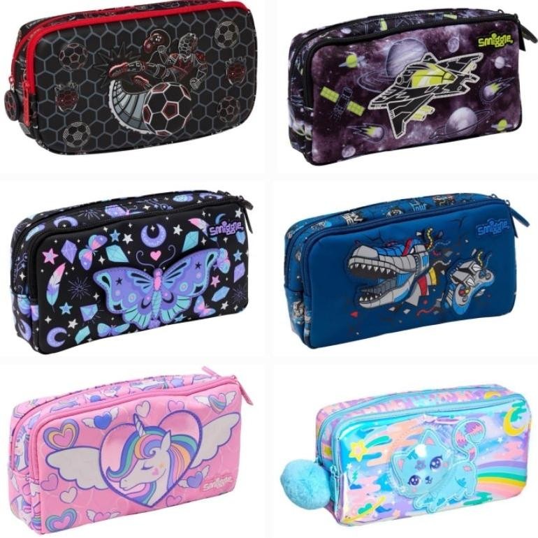 

Readyy!! SMIGGLE Best Budz Character Pocket Pencil Case