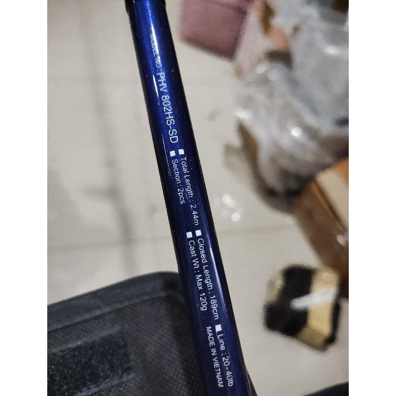 Terlaris Joran Daiwa Phantom Versatile 210 Atau 240 Joran Laut