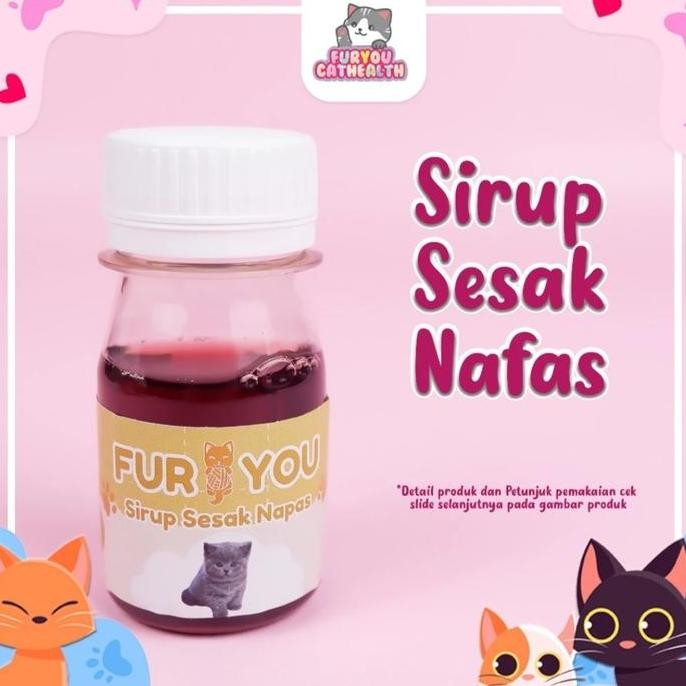 Fur You Sesak Nafas Obat Kucing Sesak Nafas Sesak Napas Kucing Asma murah