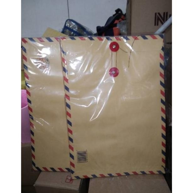

Baru - Amplop Tali Coklat Folio/Air mail 310 ,.