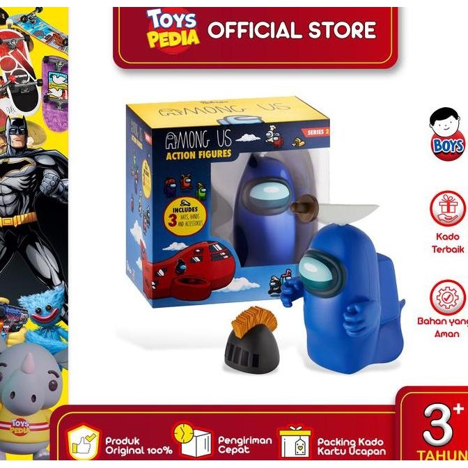 Produk Baru Mainan Action Figure Among Us Action Figure 1  Pack Toy