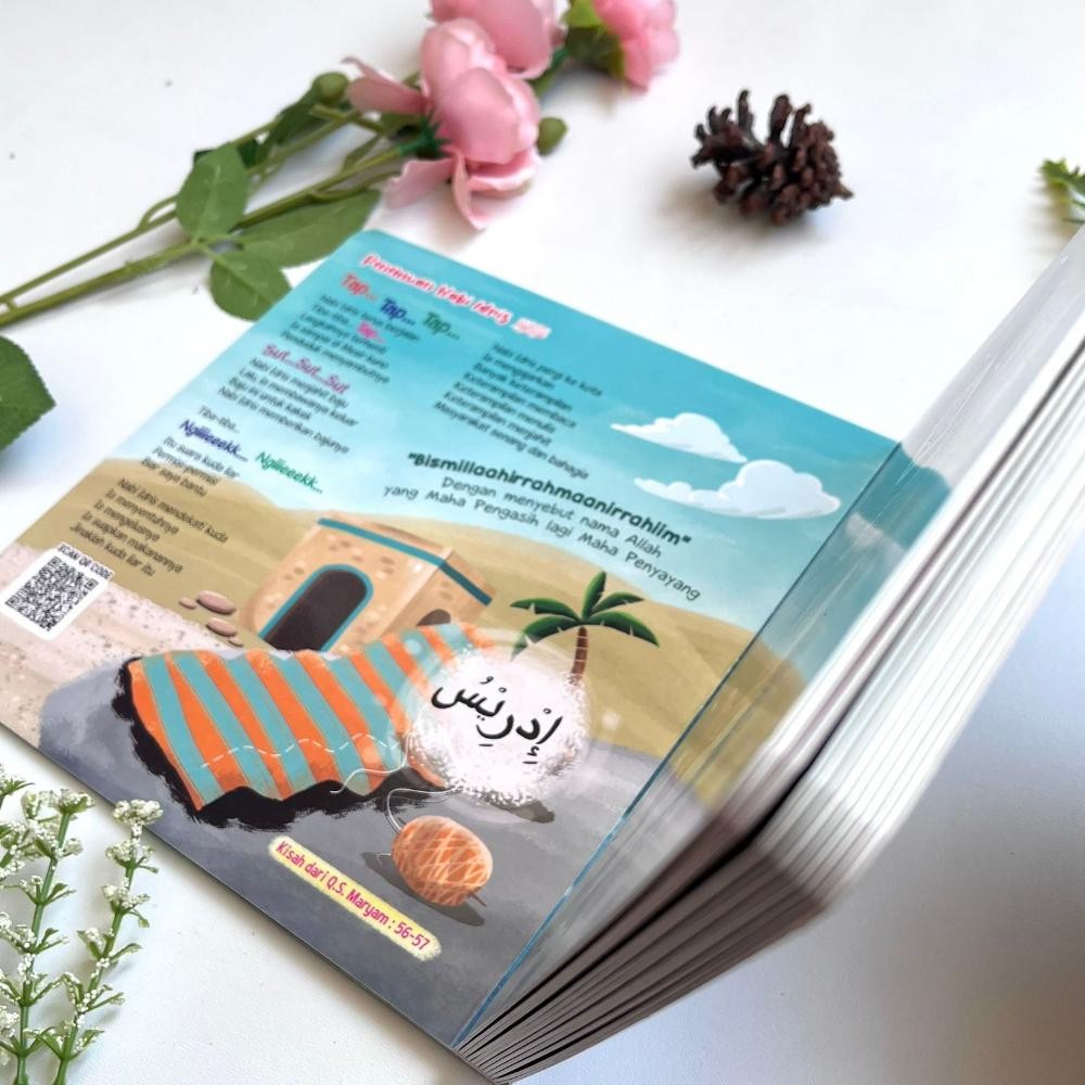Terjangkau 25 Nabi dan Rasul BOARDBOOK FULL COLOR Buku Anak Kisah Dua Puluh Lima Nabi Bergambar Baby