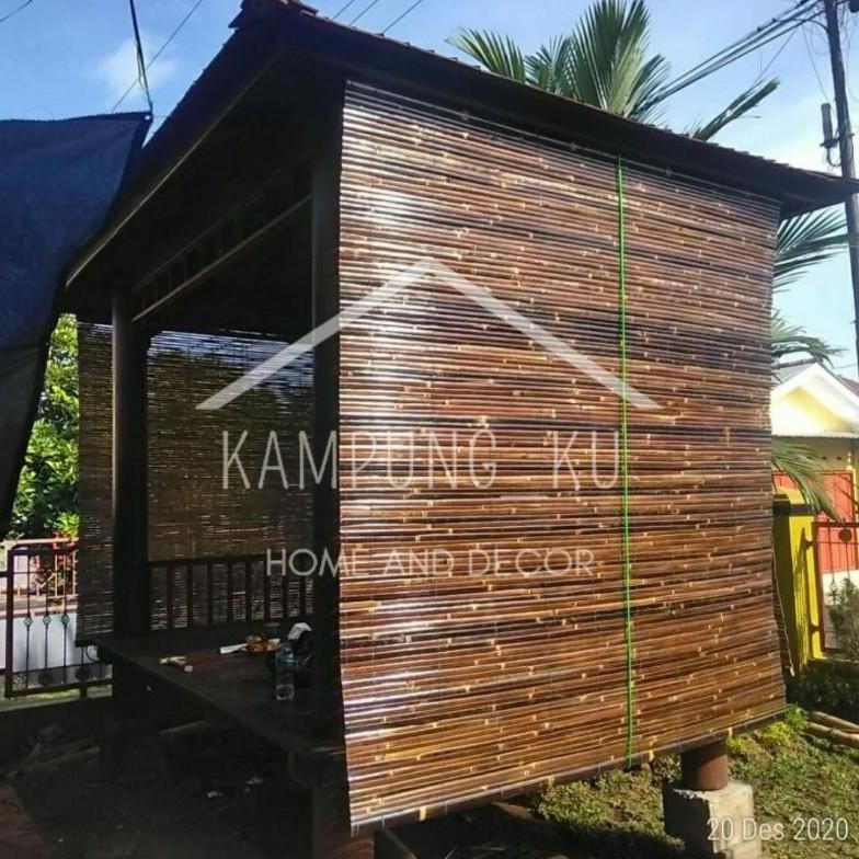 Berkualitas Ready Tirai Bambu 2x2/Tirai Bambu Gulung/Kerai Bambu/Kerai Bambu/Kerei Bambu/Kerey/Krei/